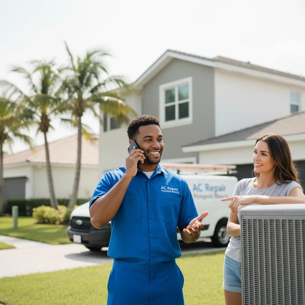 AC Repair Pompano Beach customer support in Hillside